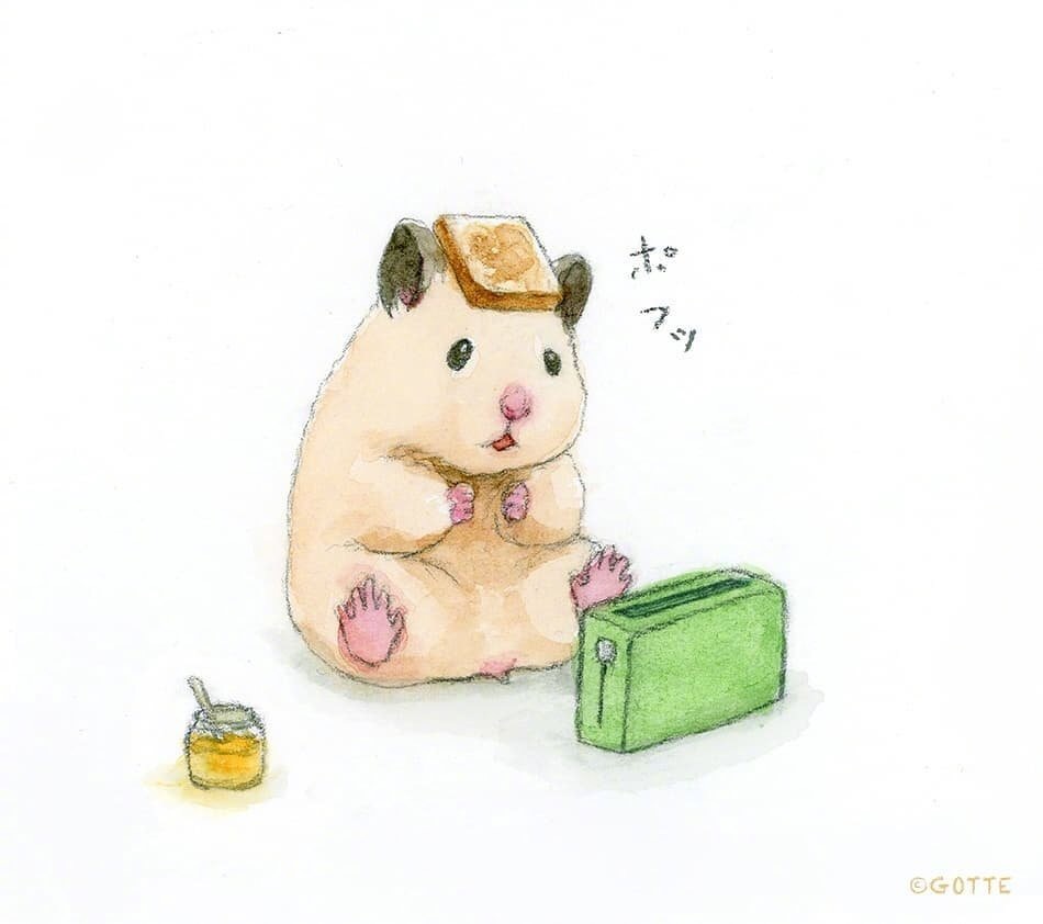 日本仓鼠动漫，小巷深处的秘密乐园